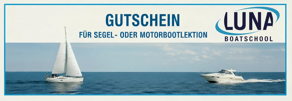 Gutschein Segelschule und Motorbootschule